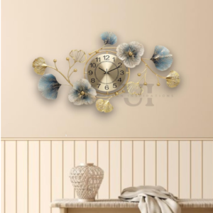 Metal Wall Clock Big Antique Decorative Stylish Latest Watch & Decoration Design For Home Decor Interior Gold For Bedroom Living Room Dining Office Farm Cafes Restaurant Hotels House Hall Item 70cm
